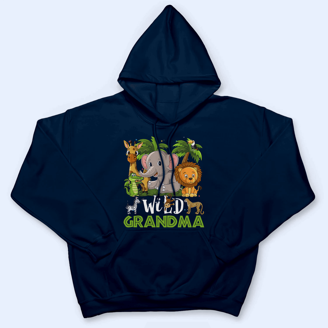 Wild Grandma - Personalized Custom T Shirt - Birthday, Loving, Funny Gift for Grandma/Nana/Mimi, Mom, Wife, Grandparent - Suzitee Store