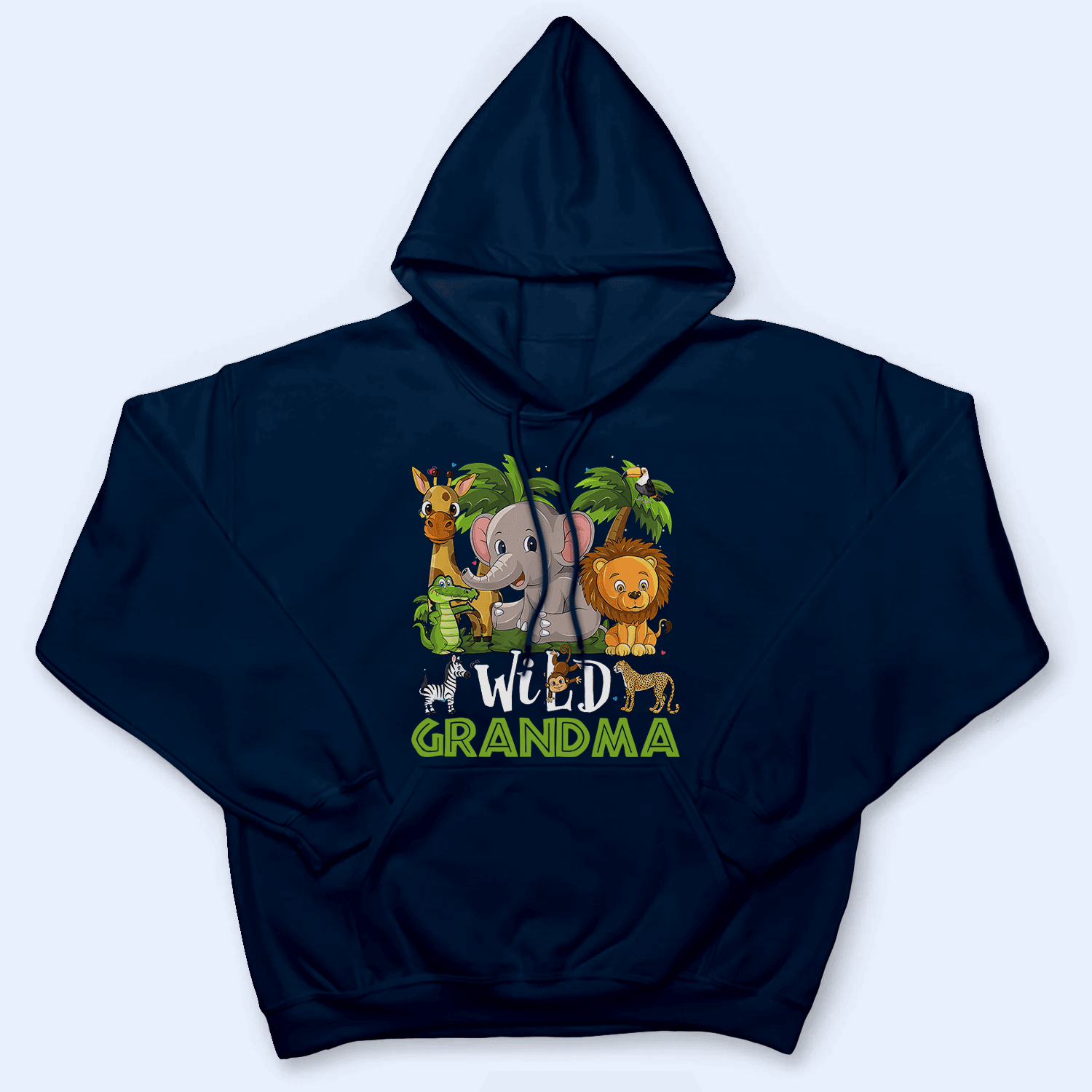 Wild Grandma - Personalized Custom T Shirt - Birthday, Loving, Funny Gift for Grandma/Nana/Mimi, Mom, Wife, Grandparent - Suzitee Store