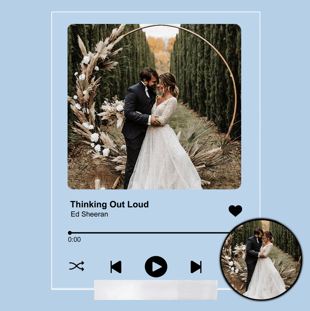 Your Favorite Song and Music - Personalized Custom Vertical Acrylic Plaque - Family, Couple Valentine's Day Gift For Her/Him, Husband, Wife, Boyfriend, Girlfriend, Daughter, Son, Best Friends - Suzitee Store